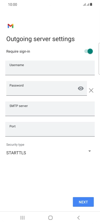 Press the indicator next to 'Require sign-in' to turn on the function. Press the indicator next to 'Require sign-in' to turn on the function.