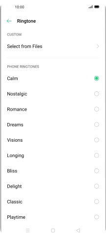 Press Select from Files.
