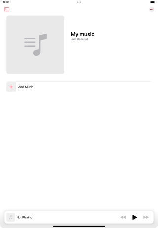 Press Add Music.