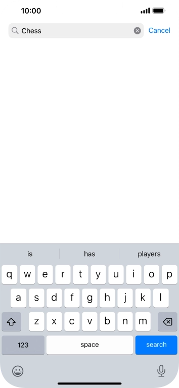 Press search.