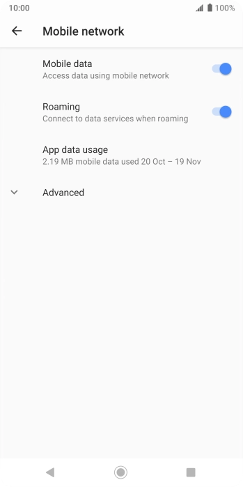 Press the Home key to return to the home screen. Press the Home key to return to the home screen.