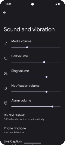 Press Phone ringtone.
