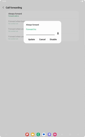 Press Disable.