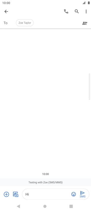 Press the camera icon. Press the camera icon.