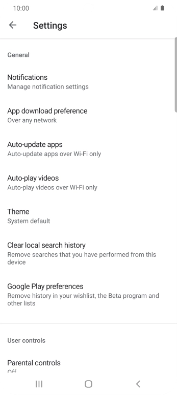 Press Auto-update apps. Press Auto-update apps.