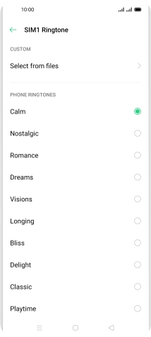 Press Select from files.