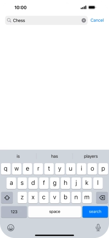 Press search.