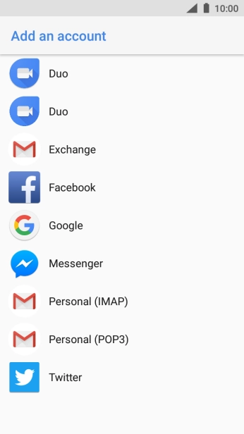 Press Personal (POP3). Press Personal (POP3).