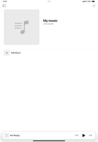 Press Add Music.