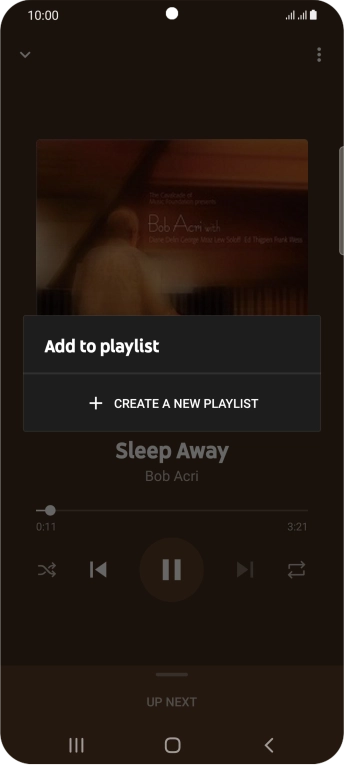 Press CREATE A NEW PLAYLIST.