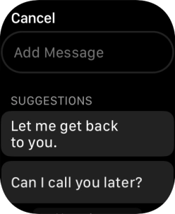 Press Add Message.