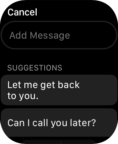 Press Add Message.