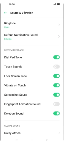 Press Ringtone.
