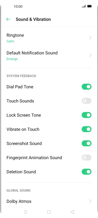 Press Ringtone.
