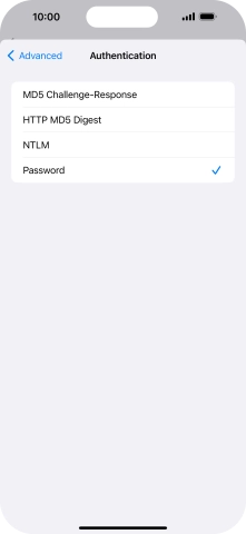 Press Password.