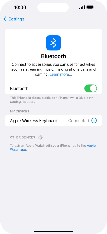 Slide your finger upwards starting from the bottom of the screen to return to the home screen.