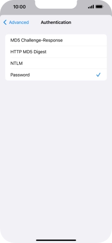 Press Password.