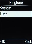 Select User and go to the required folder.
