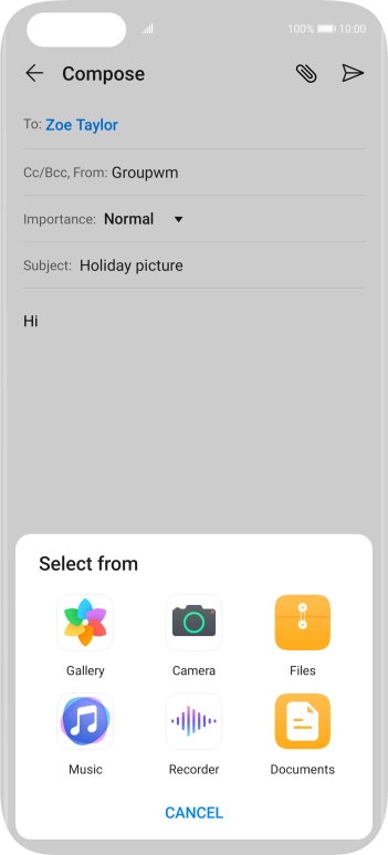 Press Files and go to the required folder. Press Files and go to the required folder.