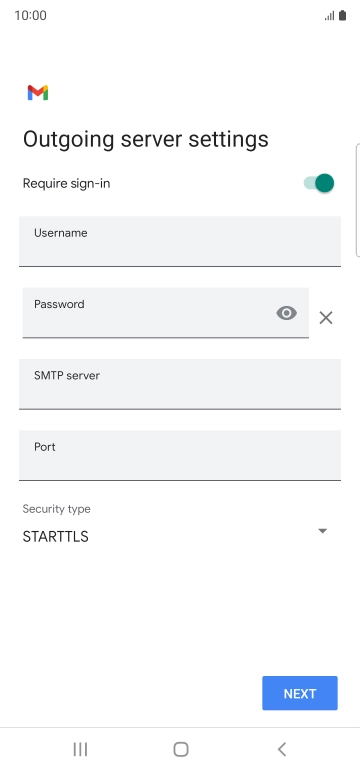 Press the indicator next to 'Require sign-in' to turn on the function. Press the indicator next to 'Require sign-in' to turn on the function.