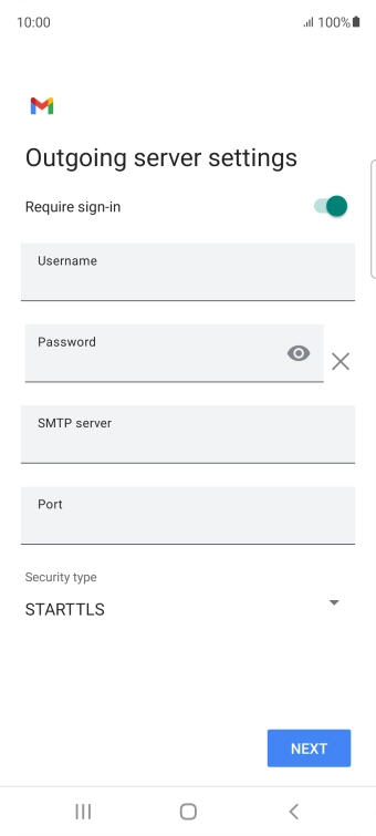 Press the indicator next to 'Require sign-in' to turn on the function. Press the indicator next to 'Require sign-in' to turn on the function.