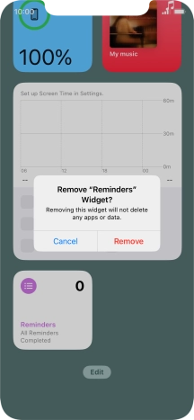 Press Remove.