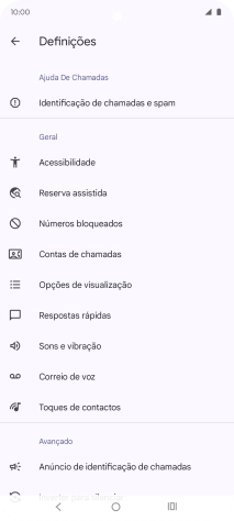 Prima Correio de voz.