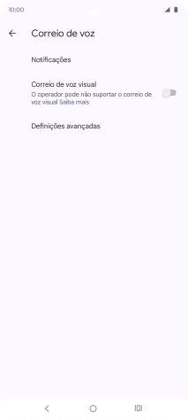 Prima Definições avançadas.