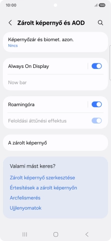 A befejezéshez, és ahhoz, hogy visszatérhess a főképernyőhöz, nyomd meg a főgombot.