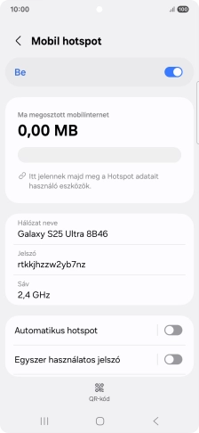 A befejezéshez, és ahhoz, hogy visszatérhess a főképernyőhöz, nyomd meg a főgombot.
