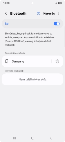 A befejezéshez, és ahhoz, hogy visszatérhess a főképernyőhöz, nyomd meg a főgombot.