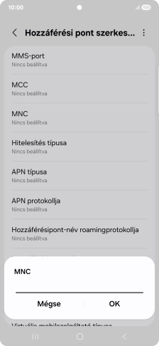 Írd be azt, hogy 70, és válaszd az OK lehetőséget.