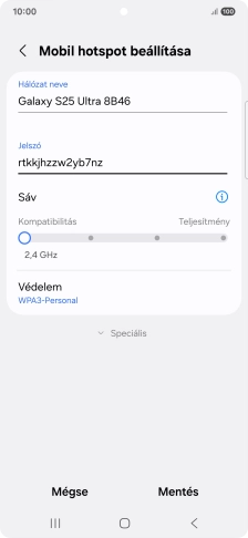 Válaszd a Mentés lehetőséget.