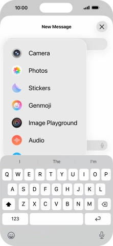 Press Genmoji. Press Genmoji.