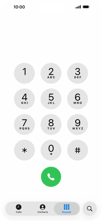 Key in **21*901# and press the call icon.