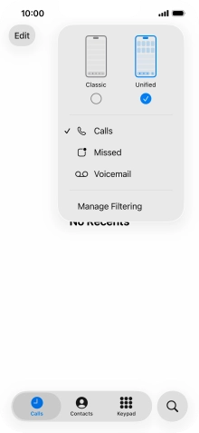 Press Voicemail.