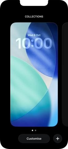 Press the add icon. Press the add icon.