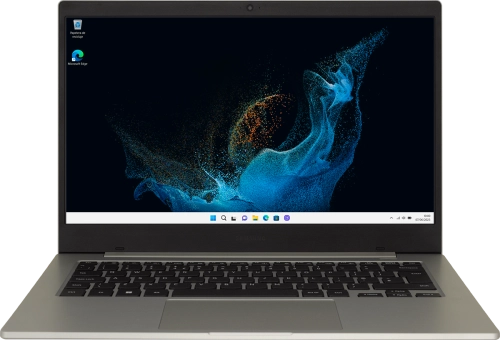 Imagen 1: Vista frontal del Samsung Galaxy Book 2 Go 5G - Silver