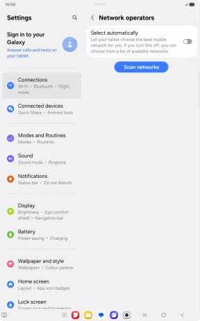 Press the indicator next to Press the indicator next to