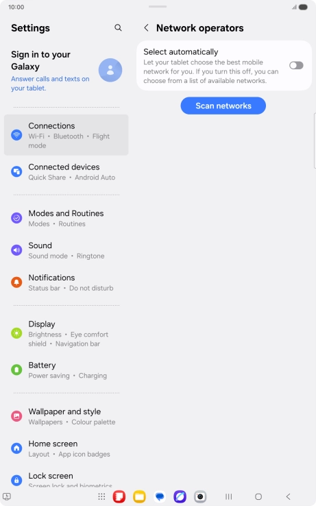 Press the indicator next to Press the indicator next to