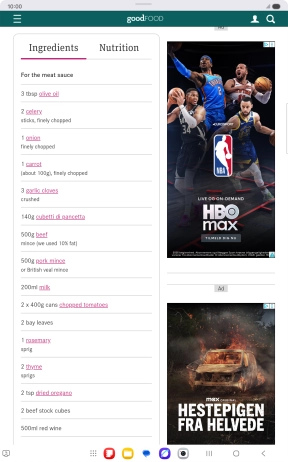 Go to the required screen. Go to the required screen.