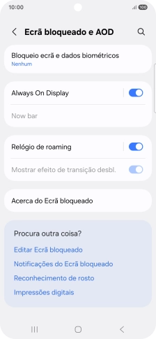 Prima a tecla de início para terminar e voltar ao ecrã inicial.