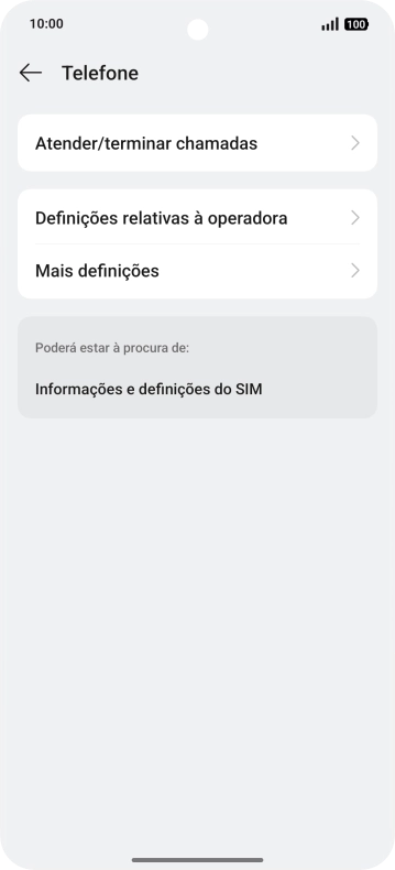 Prima Definições relativas à operadora.