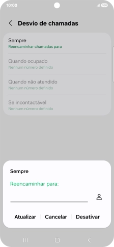 Prima Desativar.