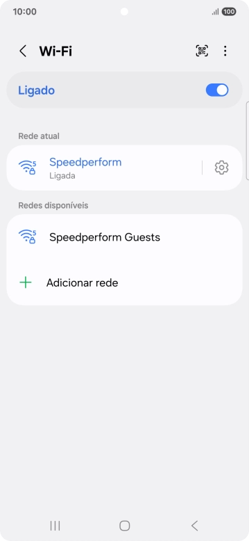Prima a tecla de início para terminar e voltar ao ecrã inicial.