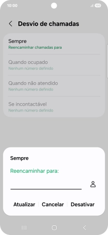 Prima Desativar.