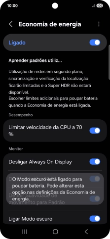 Prima a tecla de início para terminar e voltar ao ecrã inicial.