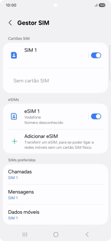 Prima a tecla de início para terminar e voltar ao ecrã inicial.