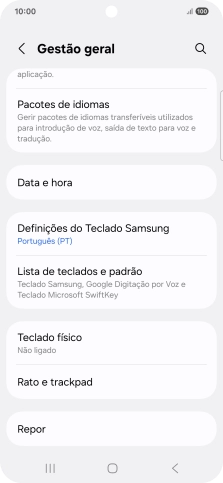 Prima Data e hora.