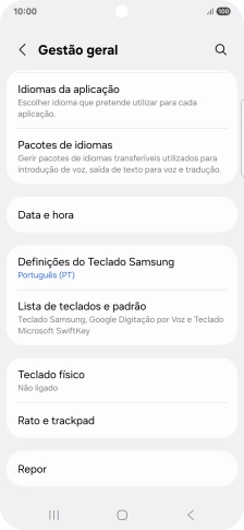 Prima Data e hora.